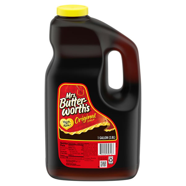 Honeys, Syrups & Nectars Mrs. Butterworth's Original Thick and Rich Pancake Syrup hero