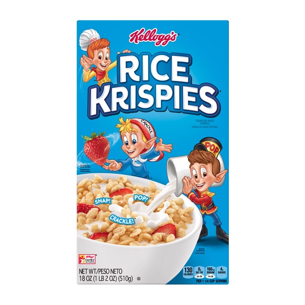 Cereal Kellogg's Rice Krispies Breakfast Cereal Original hero