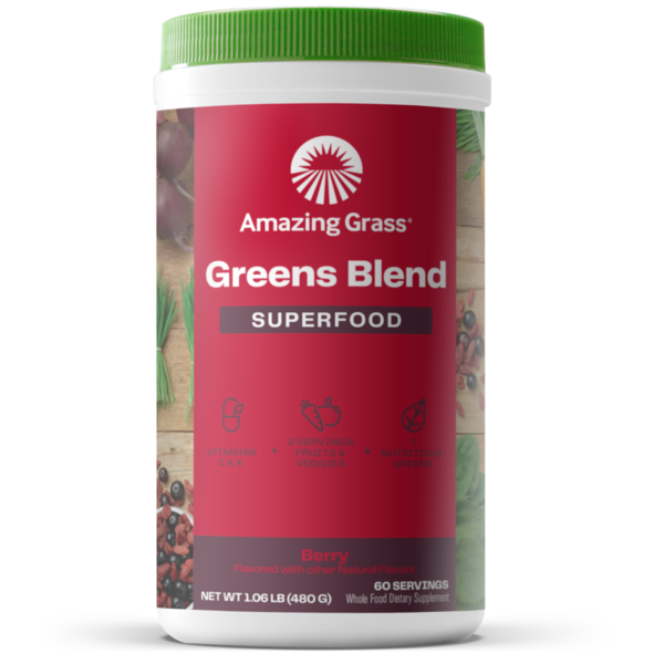 Dietary Supplements Amazing Grass Greens Blend Superfood, Berry hero