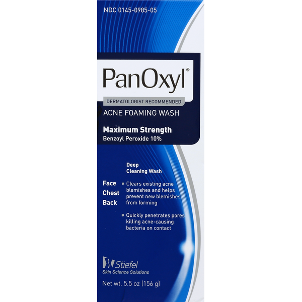 Facial Care PanOxyl Acne Foaming Wash, Maximum Strength hero