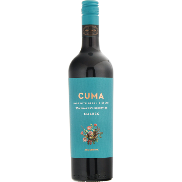 Red Wines Cuma Malbec, Argentina, 2021 hero