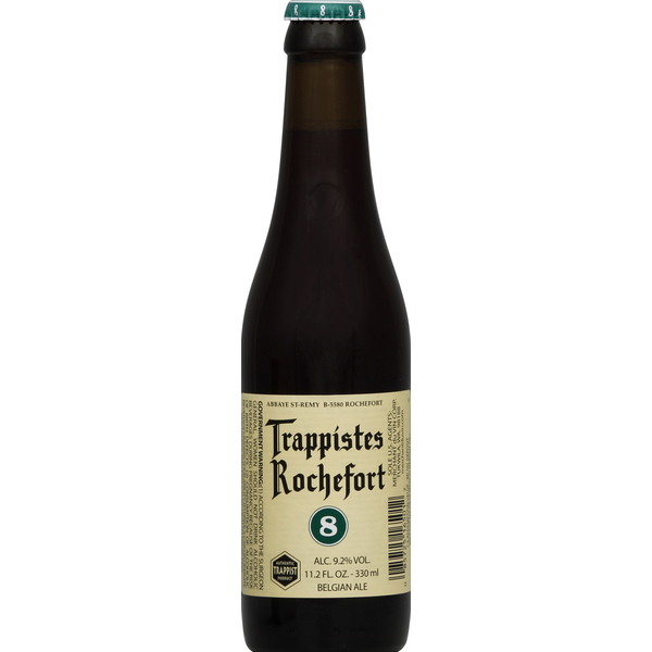 Imported Trappistes Rochefort Ale, Belgian, 8 hero