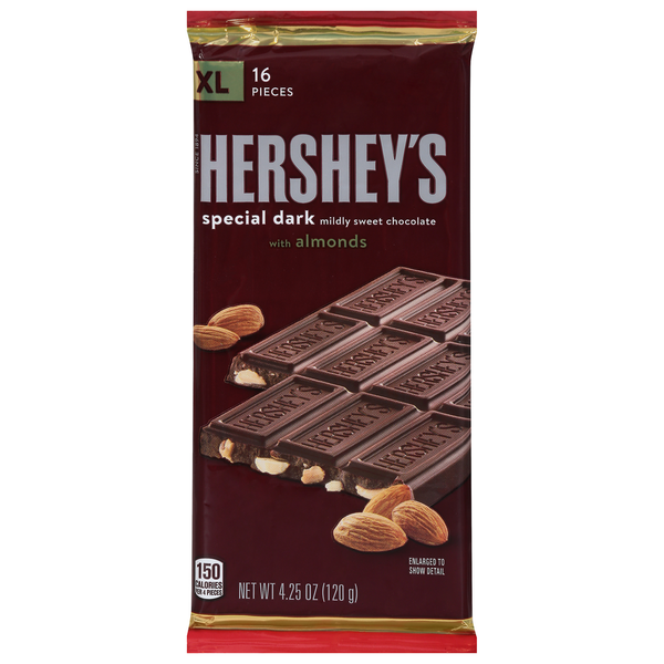 Candy & Chocolate Hershey's Mildly Sweet Chocolate with Almonds XL Candy hero