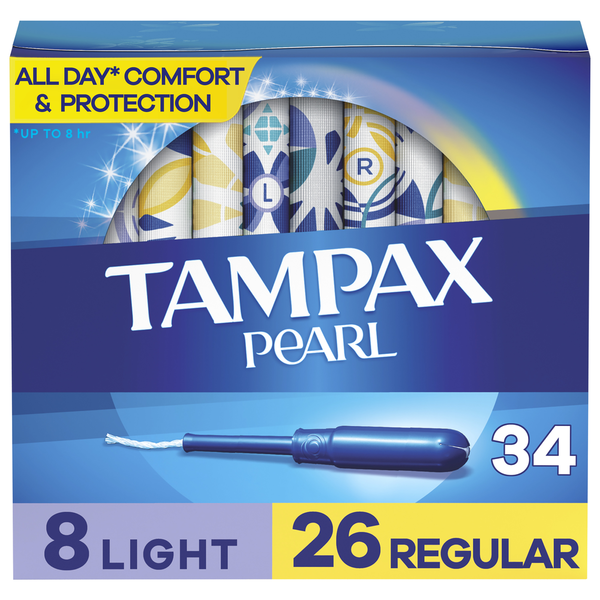 Feminine Care TAMPAX Pearl TamponsDuo Pack, L/R hero