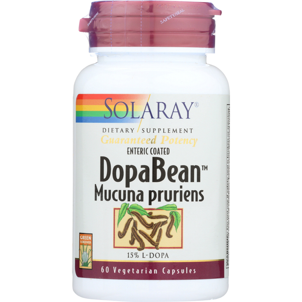 Dietary Supplements Solaray Dopabean, Velvet Bean Extra hero