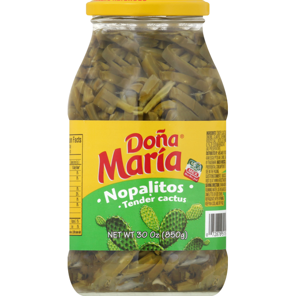 Canned & Jarred Vegetables Dona Maria Cactus, Tender hero