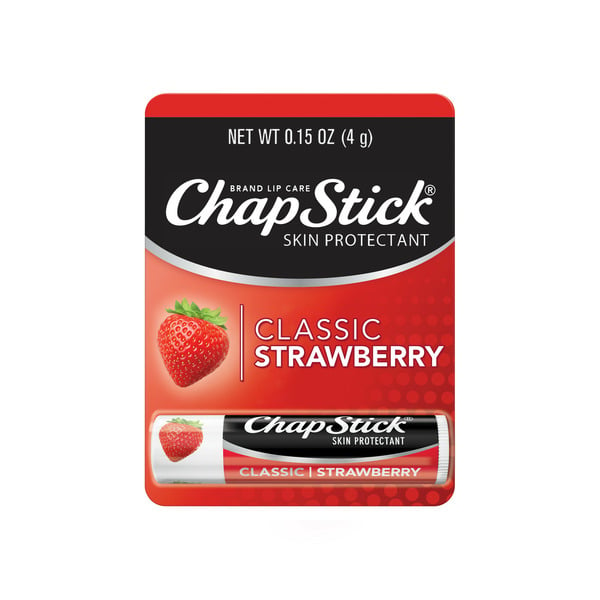 Beauty ChapStick Lip Balm Tubes, Classic Strawberry hero