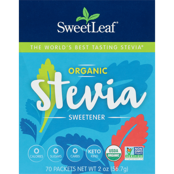 Honeys, Syrups & Nectars SweetLeaf Stevia Sweetener, Organic hero