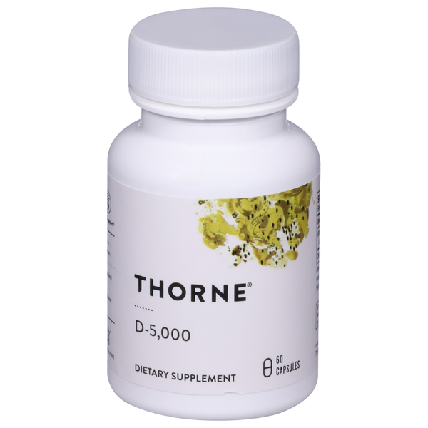 Vitamins & Supplements Thorne D-5,000, Capsules hero