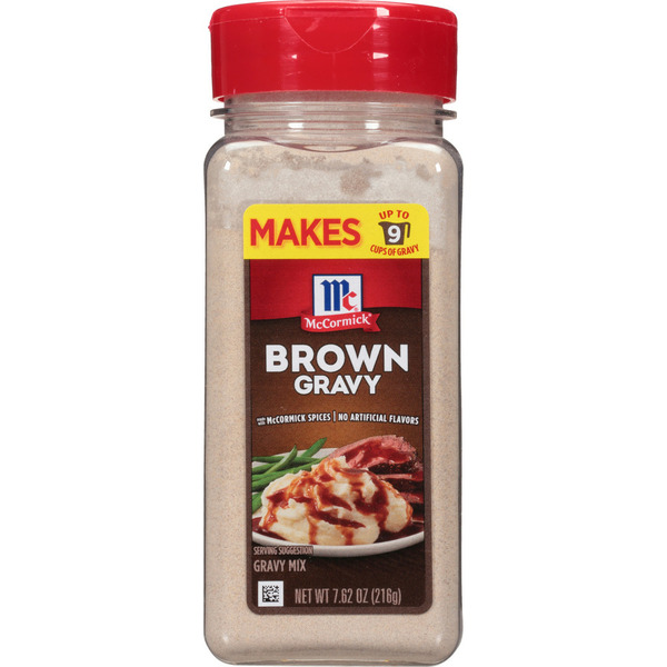 Spices & Seasonings McCormick® Brown Gravy Seasoning Mix hero