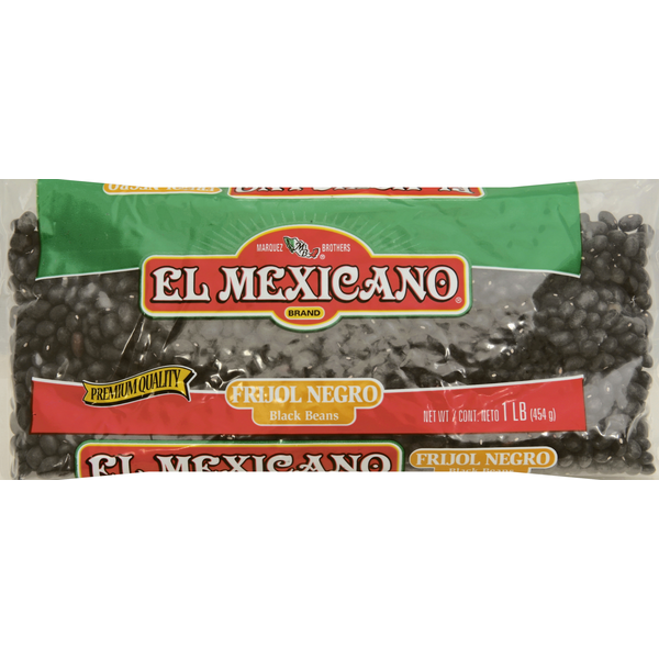 Latino Foods El Mexicano Black Beans hero