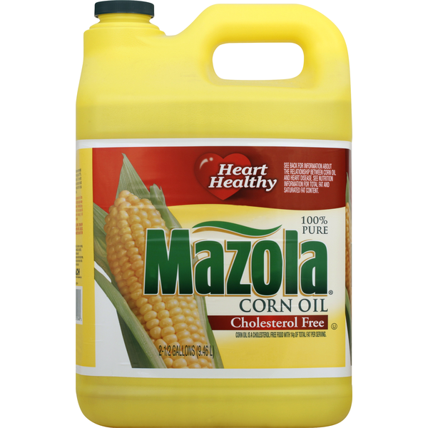 Salad Dressing, Oils & Vinegars Mazola Corn Oil, Cholesterol Free hero