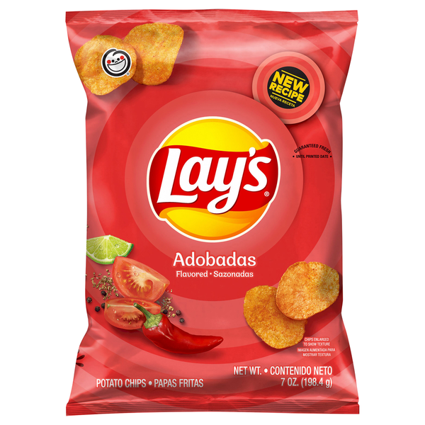 Chips & Pretzels Lay's Potato Chips, Adobadas hero