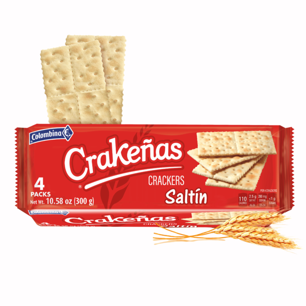 Crackers Crakeñas Saltín Crackers hero