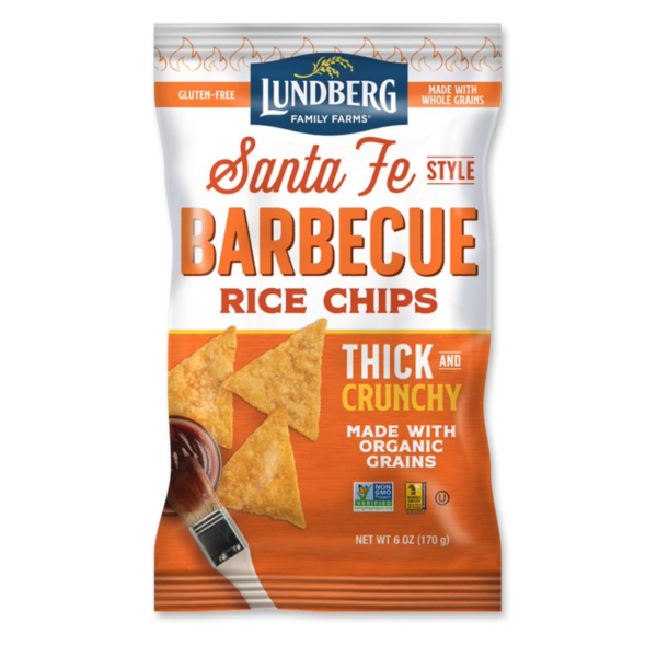 Chips & Pretzels Lundberg Family Farms Santa Fe Barbecue Rice Chips hero