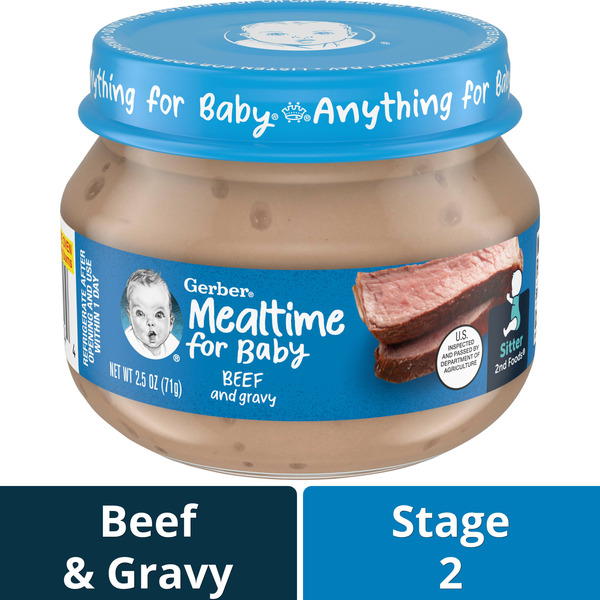 Baby Food & Formula Gerber Beef and Gravy hero