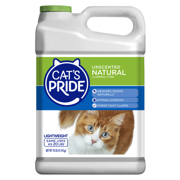 Cat Food & Care Cat's Pride Natural Unscented Lightweight Clumping Clay Cat Litter hero