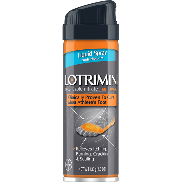 Foot Care Lotrimin Antifungal, Liquid Spray hero