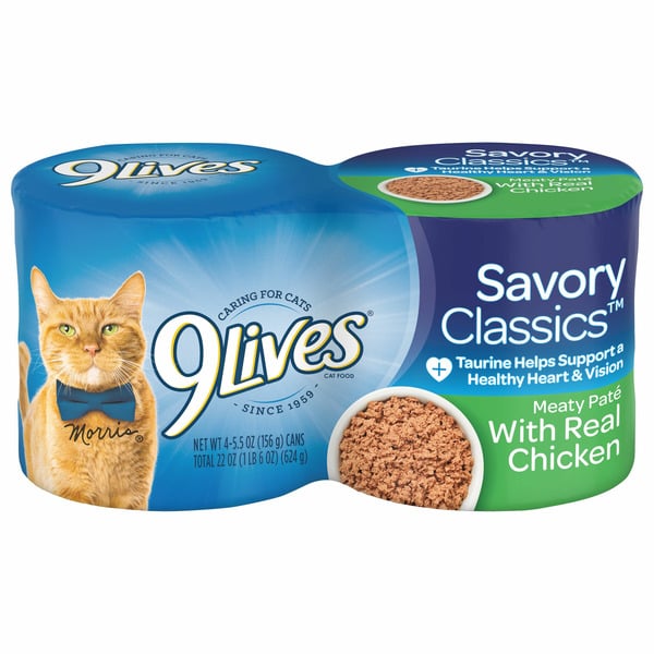 Cat Food & Care 9Lives Wet Cat Food hero