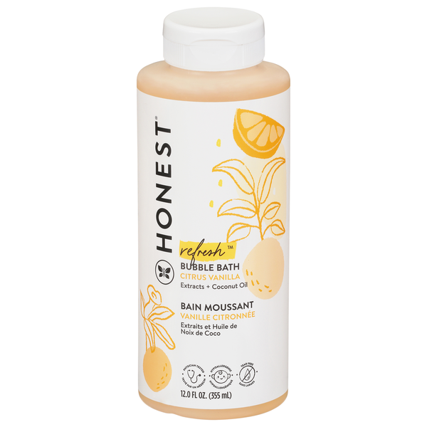 Body Lotions & Soap The Honest Company Bubble Bath, Citrus Vanilla hero