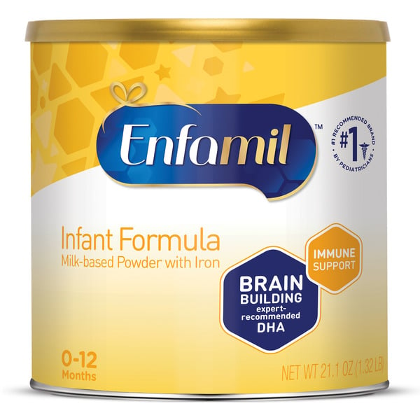 Baby Food & Formula Enfamil® Infant Formula, Milk-based Baby Formula with Iron, Powder Can hero