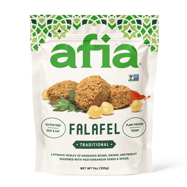 Frozen Meals Afia Traditional Falafel hero