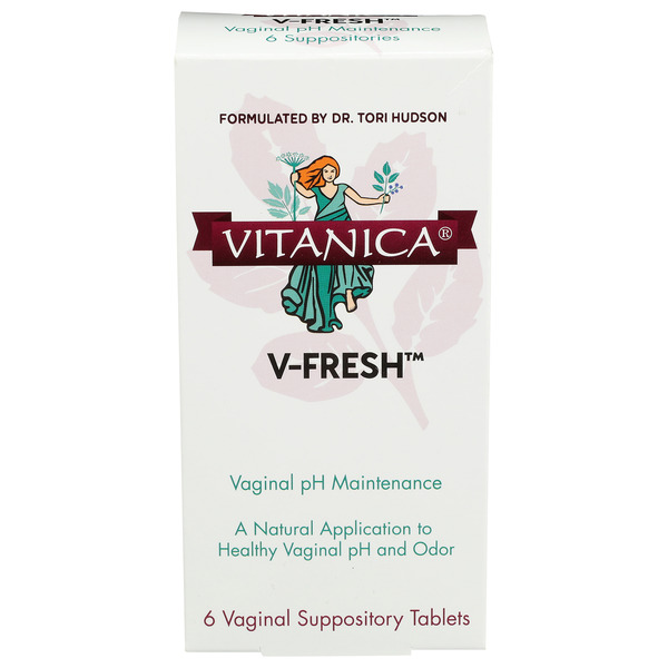 Vitamins & Supplements Vitanica V-Fresh Vaginal Suppository hero