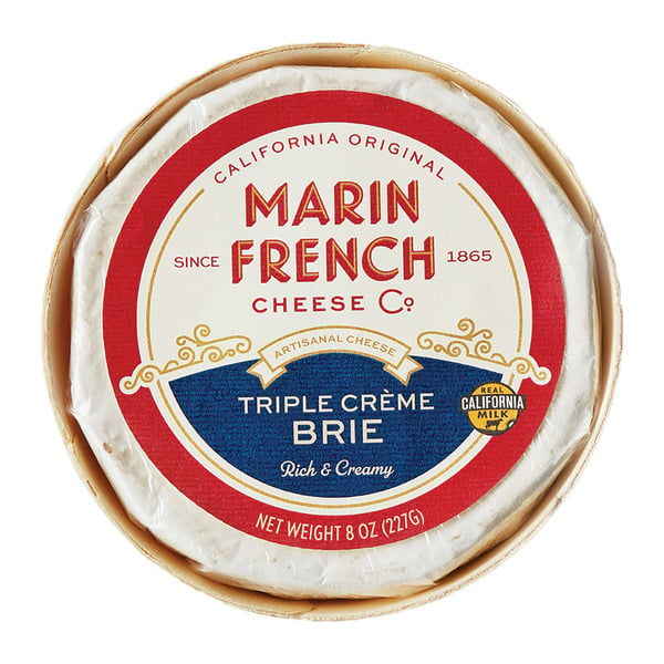 Packaged Cheese Marin French Cheese Co. Triple Crème Brie hero