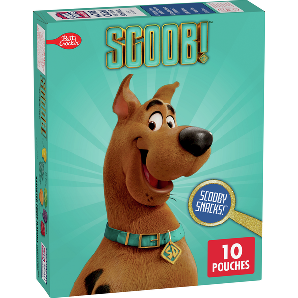 Fruit & Vegetable Snacks Betty Crocker Scooby Doo Gluten Free Fruit Flavored Snacks hero