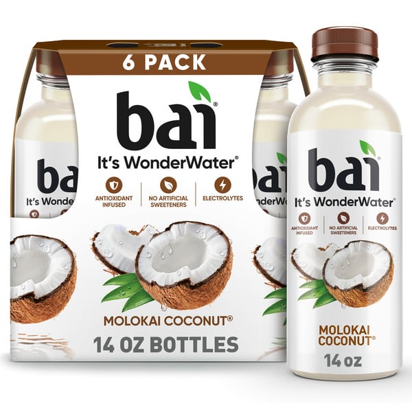 Juice & Nectars Bai Cocofusions Molokai Coconut, Antioxidant Infused Beverage hero