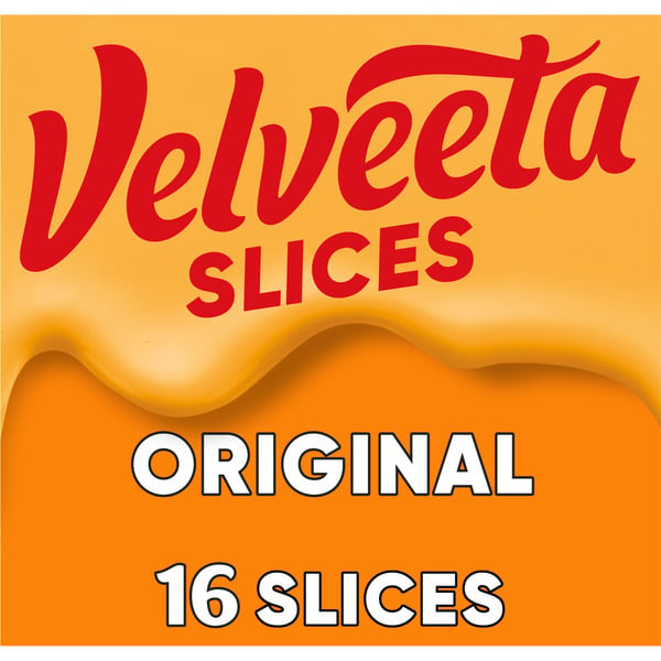 VELVEETA Original Flavored Cheese Slices hero