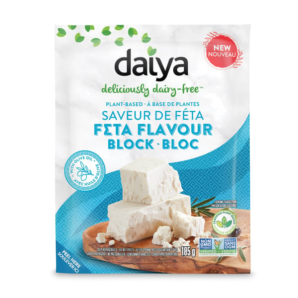 Packaged Cheese Daiya Dairy Free Feta Flavour Cheese Block hero