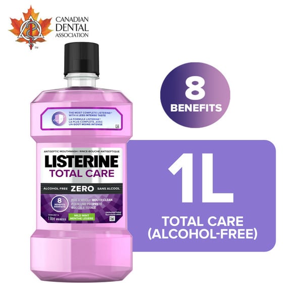 Oral Hygiene Listerine Total Care Zero Mouthwash hero