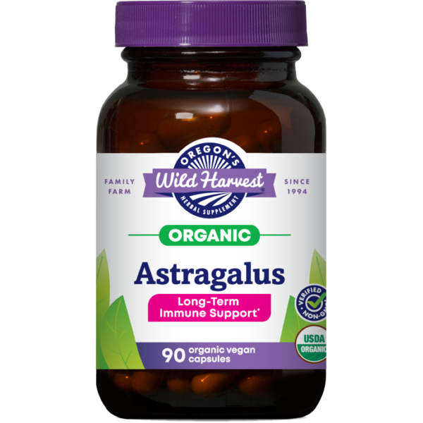 Cold, Flu & Allergy Oregon's Wild Harvest Organic Astragalus Root hero