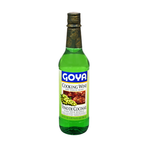 Oils & Vinegars Goya Dry White Cooking Wine hero