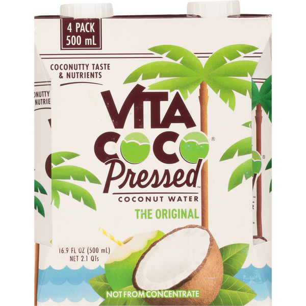 Juice & Nectars Vita Coco Pressed Coconut Water, Pressed Coconut hero