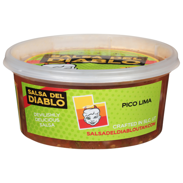 Fresh Dips & Tapenades Salsa Joe L. Diablo Salsa, Pico Lima, Medium hero