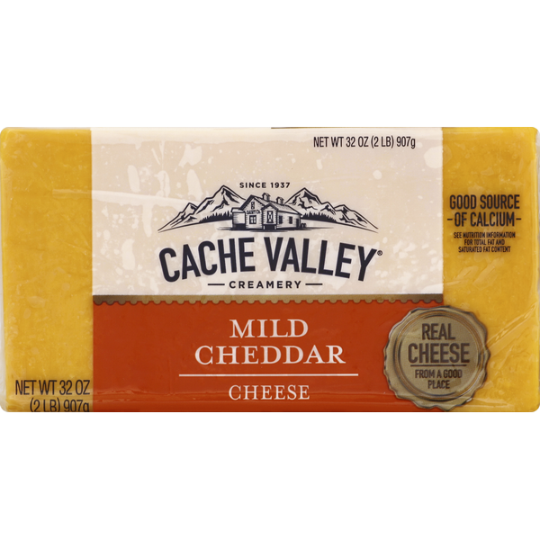 Packaged Cheese Cache Valley Cheese, Mild Cheddar hero