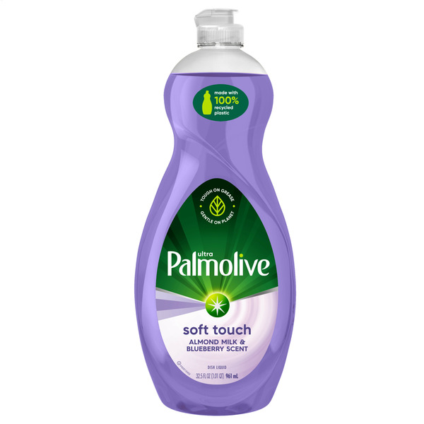 Dish Detergents & Tools Palmolive Dishwashing Liquid Dish Soap, Almond Milk & Blueberry Scent hero