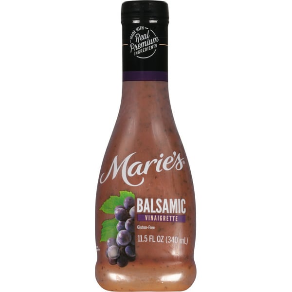 Salad Dressings (Refrigerated) Marie's Dressing Balsamic Bottle hero