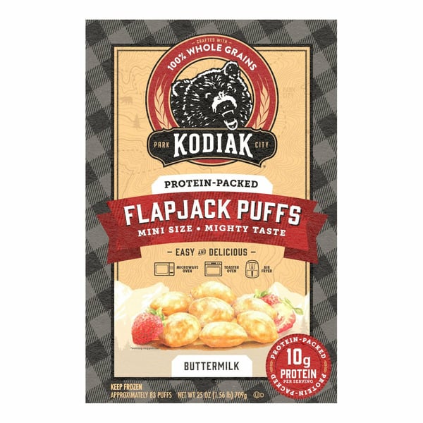 Chips & Pretzels Kodiak Flapjack  Kodiak Flapjack Puffs, 25 oz. hero