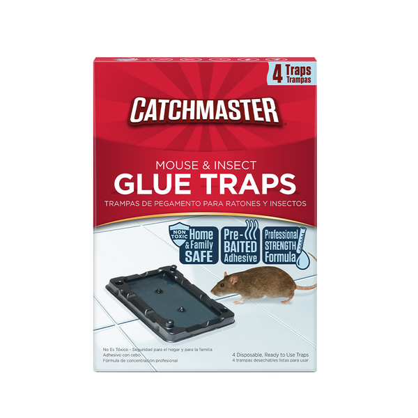 Catchmaster Mouse & Insect Glue Traps, Pet Safe Pest Control hero