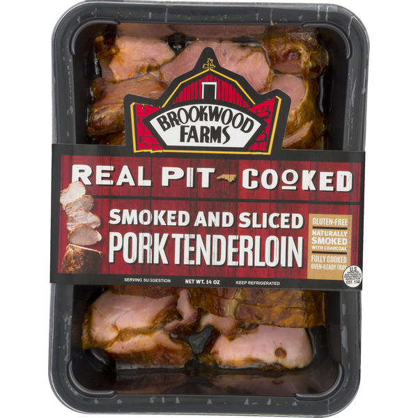 Brookwood Farms Pork Tenderloin, Gluten Free, Smoked and Sliced hero