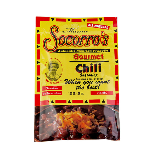 Spices & Seasonings Mama Socorro's Gourmet Chili Seasoning hero