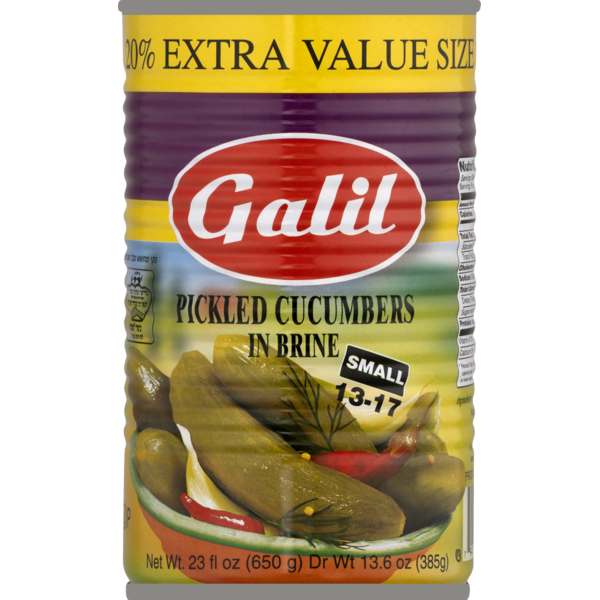 Pickled Goods & Olives Galil Pickled Cucumbers, In Brine hero