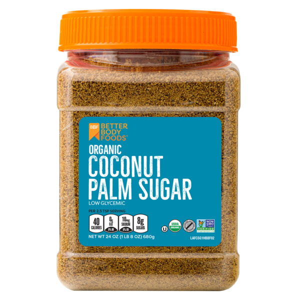 Condiments BetterBody Foods Organic Coconut Palm Sugar hero