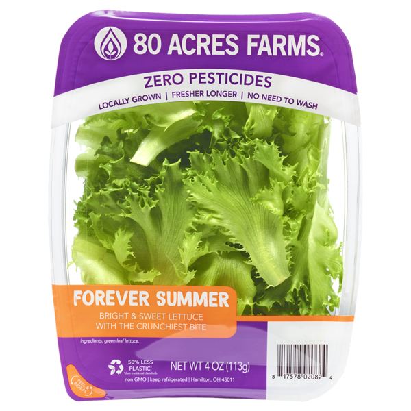 Packaged Vegetables & Fruits 80 Acres Farms Forever Summer, Salad Blend hero