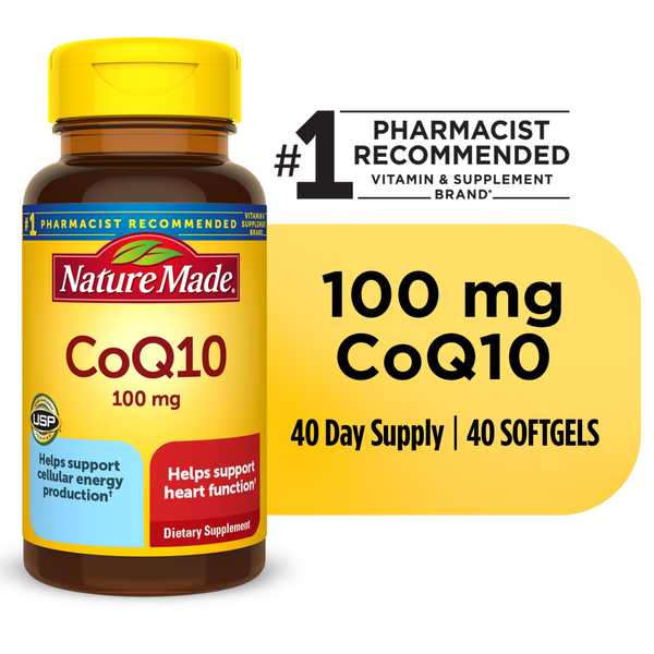 Supplements Nature Made CoQ10 100 mg Softgels hero