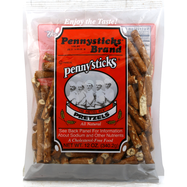 Chips & Pretzels Pennysticks Pretzels hero