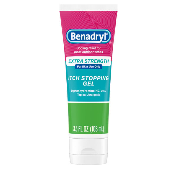 First Aid Benadryl Extra Strength Anti-Itch Topical Analgesic Gel hero